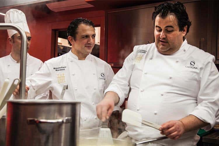 Massimiliano Mandozzi e Gennaro Esposito