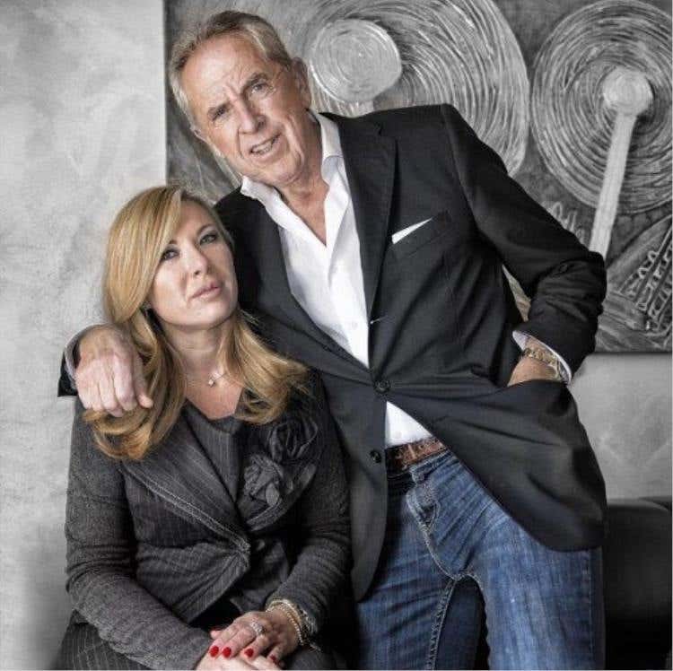 Lorenzo Viani con la figlia Chiara