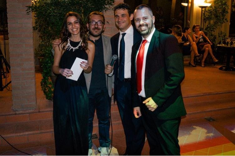 Chiara Cesaraccio, Luca Parenti, Andrea Nardin e Marco Innocenti
