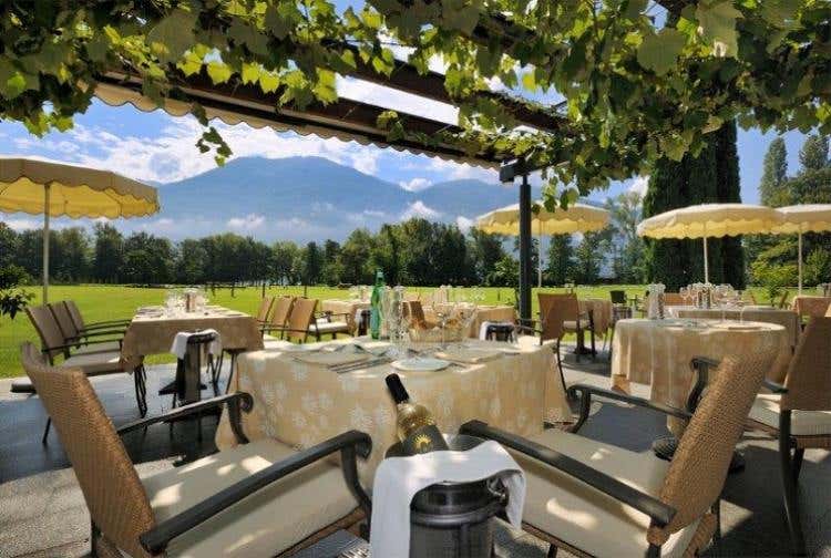 Grill Terrasse Parco Saleggi Castello del Sole Ascona