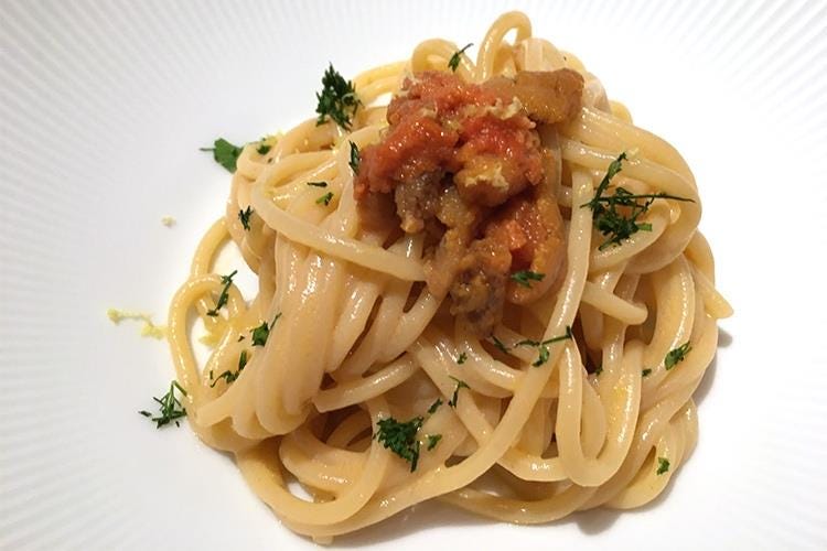 Spaghetti monograno Felicetti con ricci di mare (Luca Fantin)