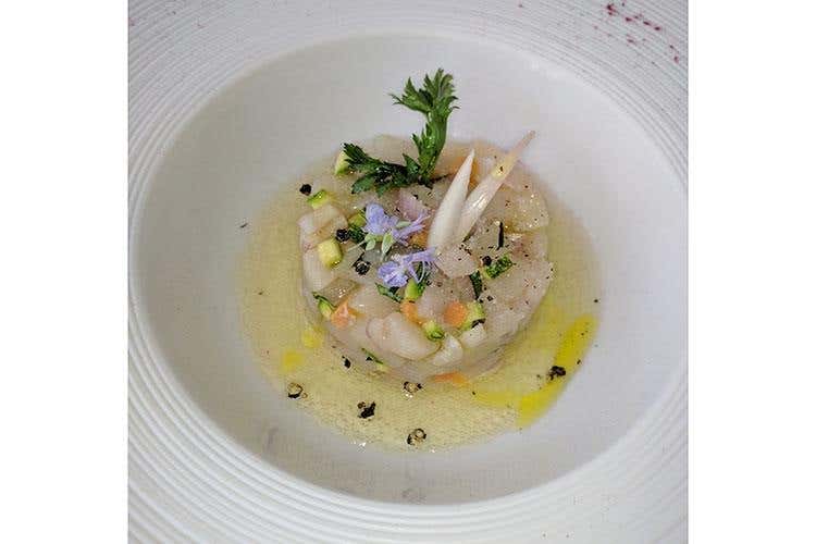 Ceviche di pesce spada (C'è cura per il cliente, Da Fausto 
Buone le birre, filiera corta in cucina)