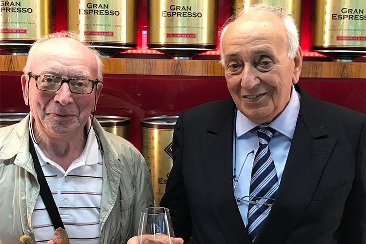 Giorgio Rescaldini e Pierluigi Milani - Caffè Milani festeggia gli 80 anni 
Per l'occasione un nuovo stabilimento
