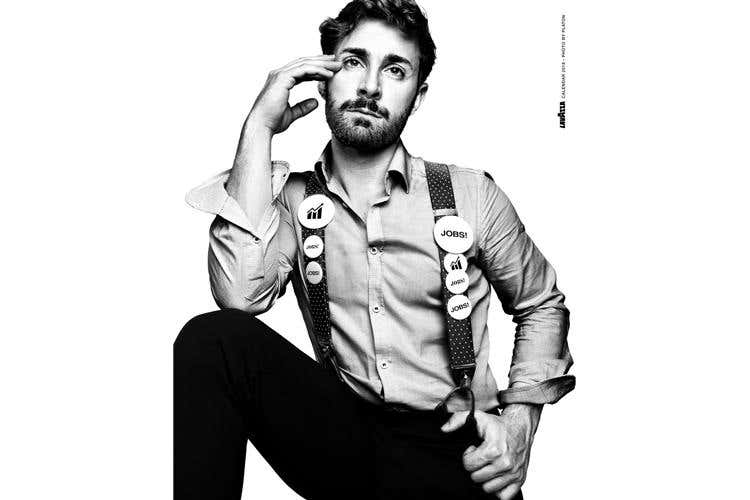 (Calendario Lavazza 
17 scatti per lo sviluppo sostenibile)