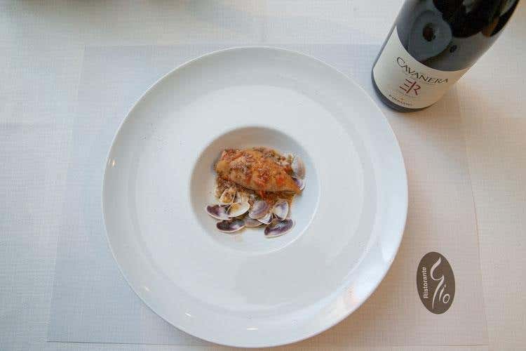 Totanello Ripieno (Calici siciliani e cucina bergamasca con i vini di Firriato al ristorante Giò