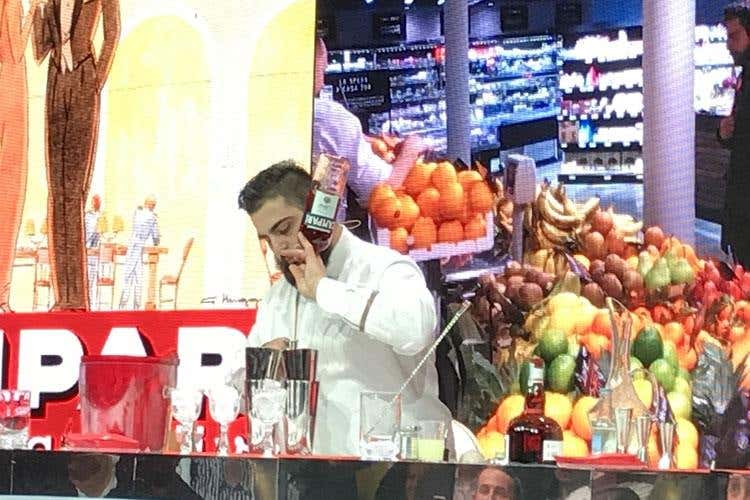 Nicola Romiti (Campari Barman Competition 2018 
Giovanni Liuzzi si aggiudica la 5ª edizione)