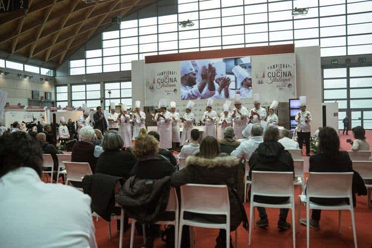 (Campionati della Cucina Italiana 2018 
Sloveni i migliori piatti Mediterranei)