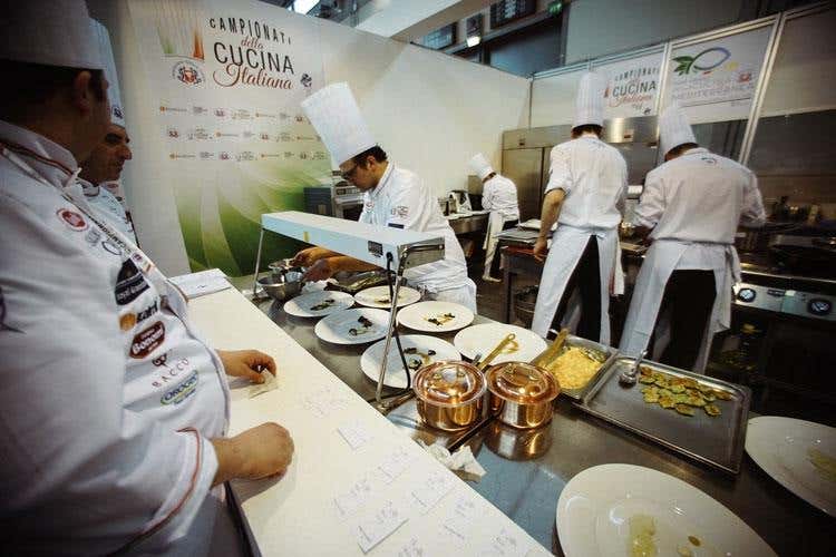 (Campionati della Cucina Italiana 2018 
Sloveni i migliori piatti Mediterranei)