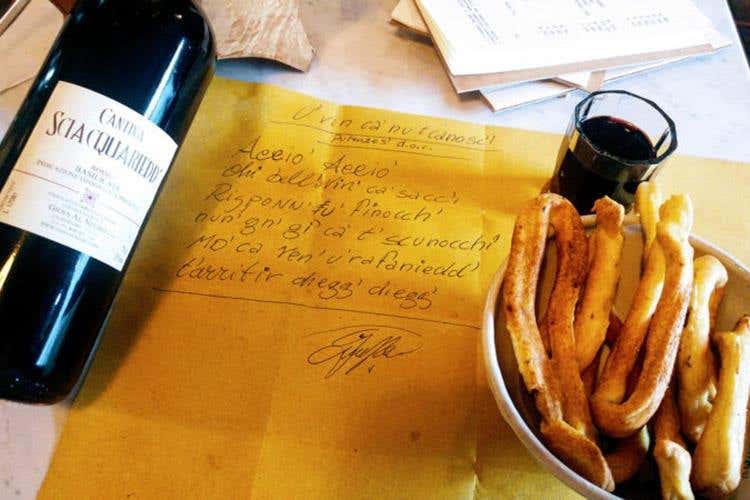 (Cantina Sciacquariedd 
Ponte gastronomico tra passato e presente)