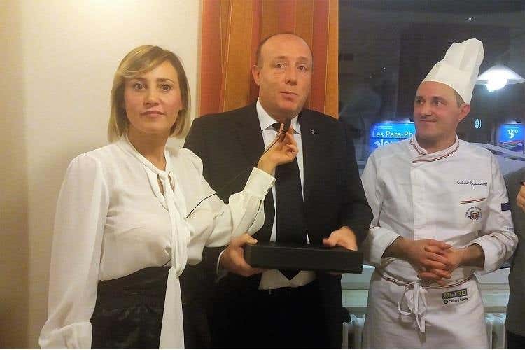 Paola Battaglia, Alberto Mazzoleni e Andrew Regazzoni