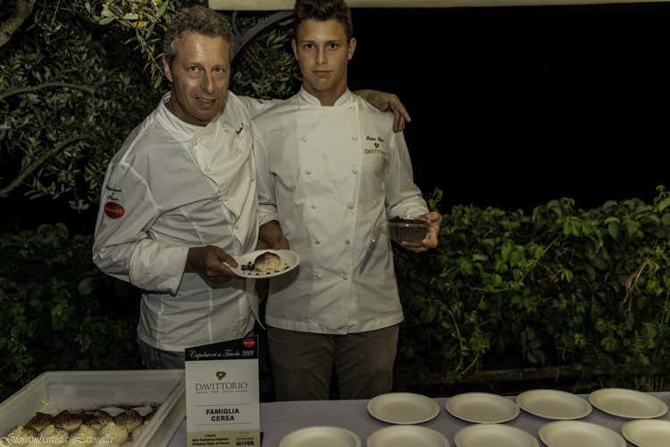 I dolci del ristorante Da Vittorio della famiglia Cerea (“Capolavori a Tavola 2019” 
tra buona cucina e solidarietà)