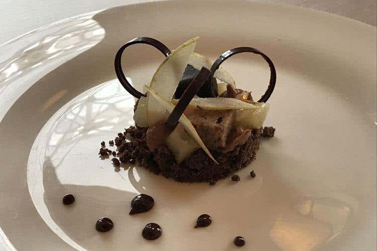 Pere, gorgonzola e cioccolato (CastaDiva Resort&Spa 
Ospitalità e alta cucina da 5 stelle)