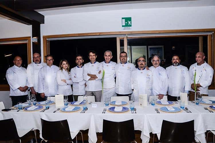 Cena a 12 mani... made in Sicily 
L'ingresso di sei cuochi in Euro-Toques