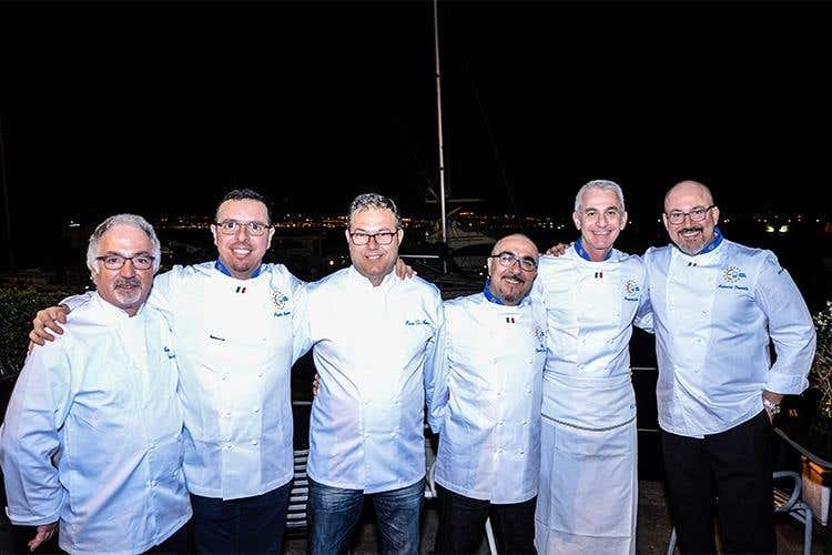 Cena a 12 mani... made in Sicily 
L'ingresso di sei cuochi in Euro-Toques