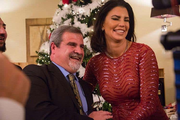 Sandro Romano e Claudia Galanti (Chalet Royal a San Giovanni Rotondo 
Vranken Pommery protagonista in tavola)