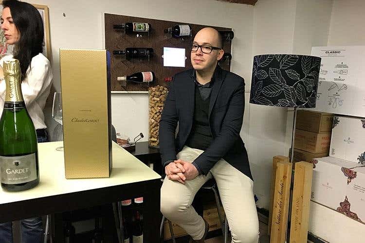Baptiste Marchal (Champagne Gardet, dal Rosé alla Riserva La selezione di Sergio Bruno per l'Italia