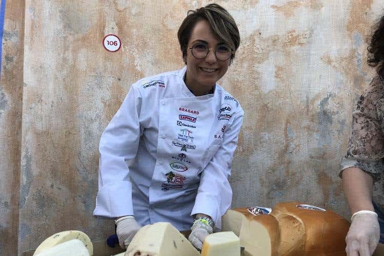 Mariangela Zappala (Cibo Nostrum, l'edizione dei record 
30mila presenze e 95mila degustazioni)