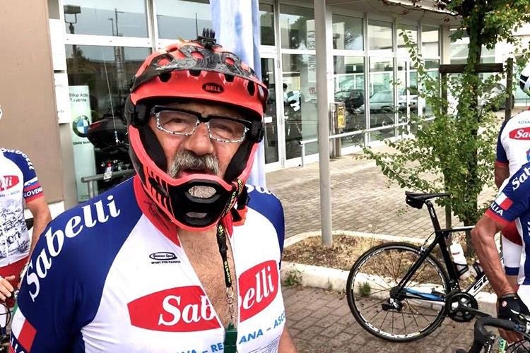 Marcello Mariani (Ciclo Tour Sabelli 
Una pedalata lunga 97 anni)