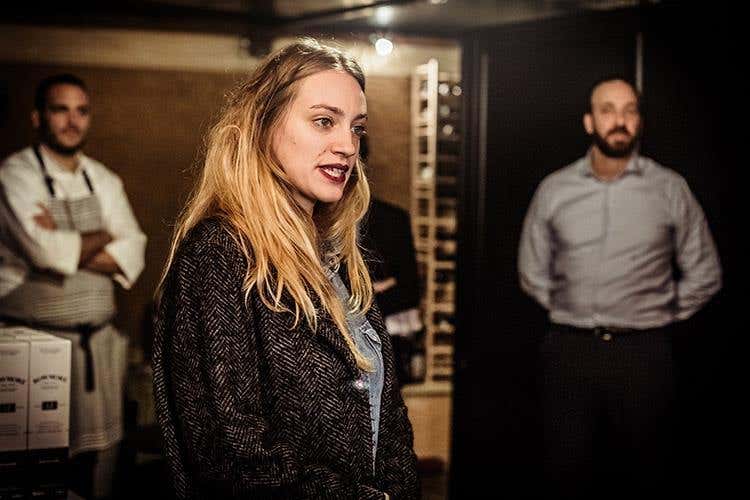 Cristina Folgore (Cinque whisky distribuiti Martini 
in un food pairing da stella Michelin)