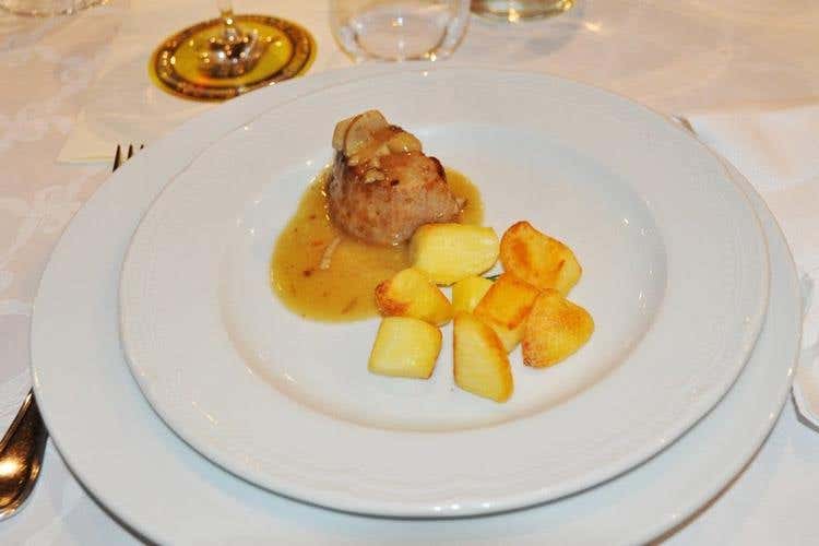 Filettino di maiale con funghi porcini (Club Buongustai Bergamo 
35 anni in golosa salute
)