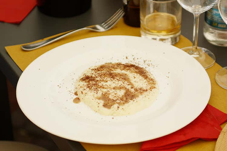 Risotto castagne e cioccolato - Walter Ferretto (Collisioni, retroscena “food” )