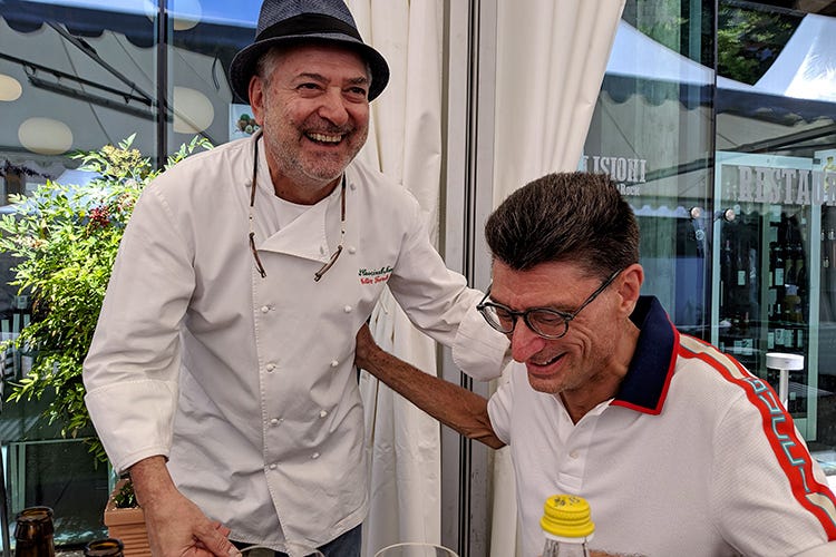 Walter Ferretto e Riccardo Traversa (Collisioni, retroscena “food” )