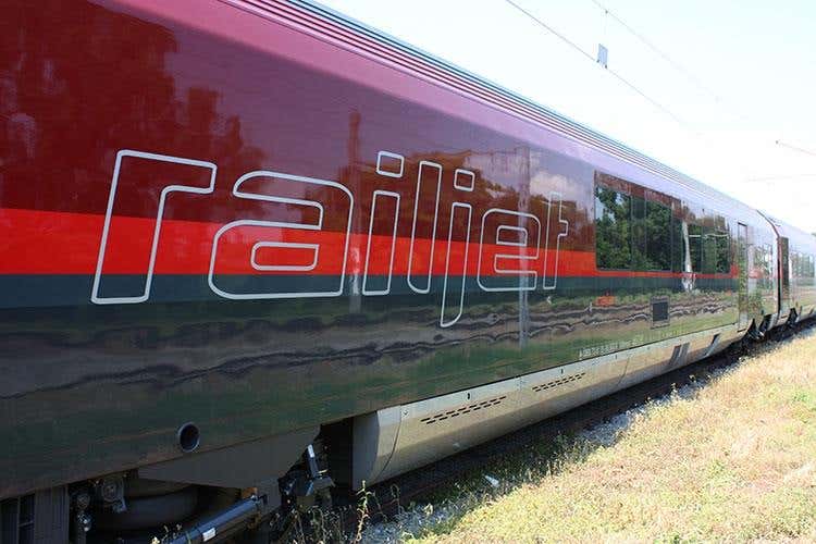 (Con il treno veloce Öbb Railjet 
Italia e Austria mai state così vicine)