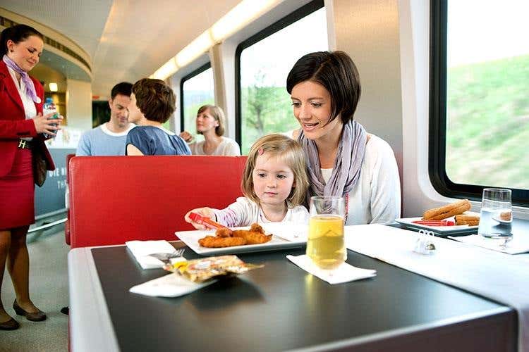 (Con il treno veloce Öbb Railjet 
Italia e Austria mai state così vicine)