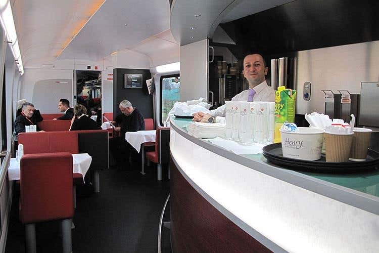 (Con il treno veloce Öbb Railjet 
Italia e Austria mai state così vicine)