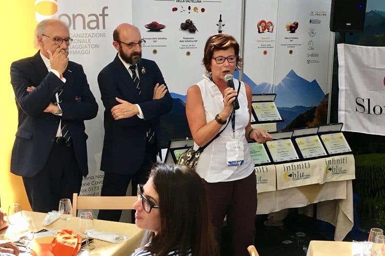 Concorso caseario nazionale Infiniti blu Consegnati i premi ai migliori formaggi