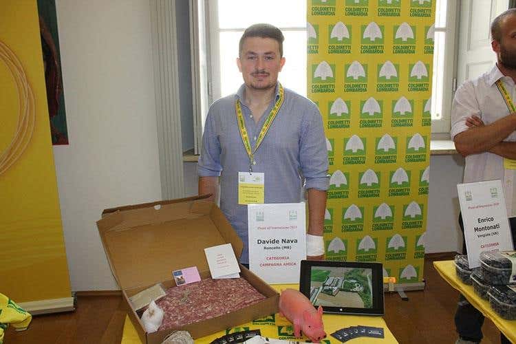 Davide Nava (Concorso Oscar Green 2018 di Coldiretti 
Premi alle idee imprenditoriali innovative)