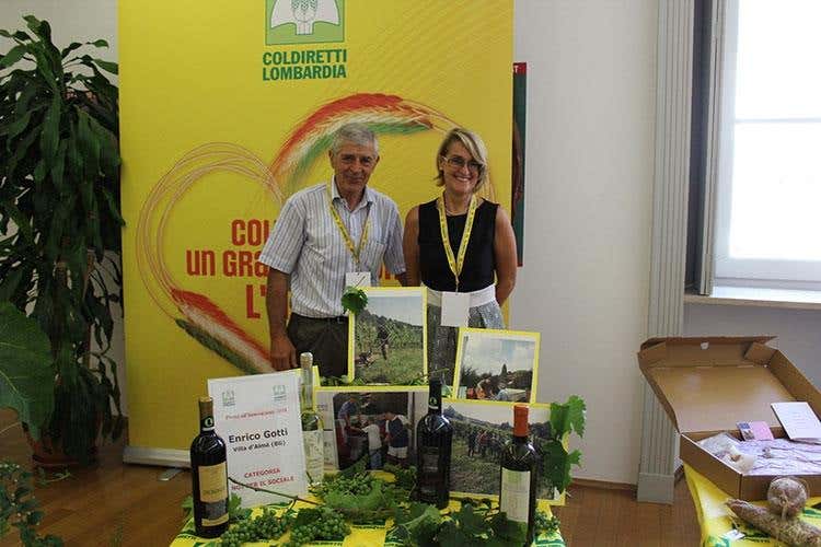 Enrico Gotti (Concorso Oscar Green 2018 di Coldiretti 
Premi alle idee imprenditoriali innovative)