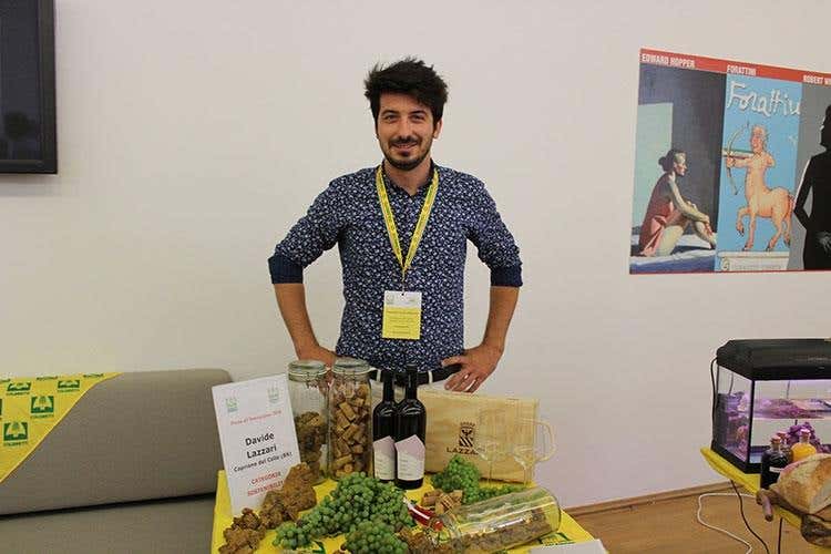 Davide Lazzari (Concorso Oscar Green 2018 di Coldiretti 
Premi alle idee imprenditoriali innovative)