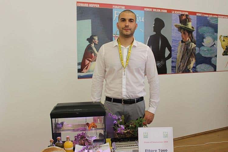 Ettore Toso (Concorso Oscar Green 2018 di Coldiretti 
Premi alle idee imprenditoriali innovative)