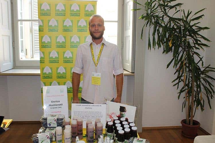 Enrico Montonati (Concorso Oscar Green 2018 di Coldiretti 
Premi alle idee imprenditoriali innovative)