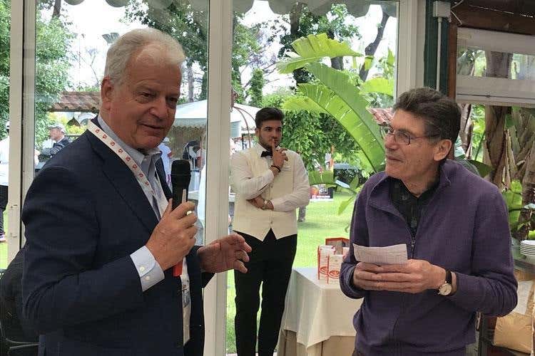 Giorgio Agugiaro e Luigi Cremona (Contest Emergente Pizza a Ischia 
Nicola Falanga va in finale )