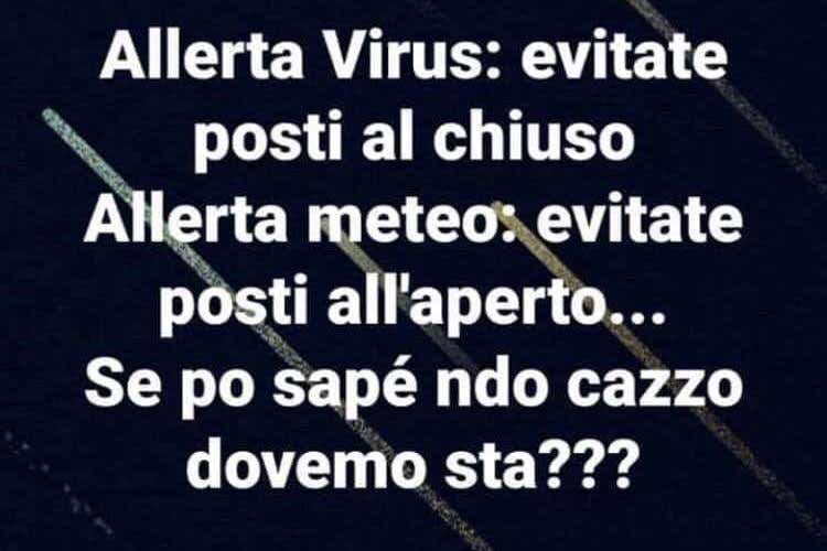 Il coronavirus contagia i social Spopolano le vignette anti psicosi