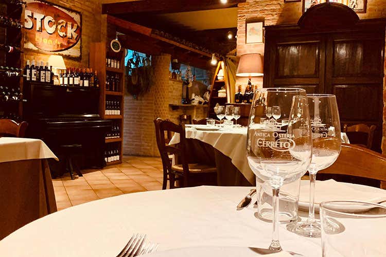 (Cucina lodigiana di casa 
all'Antica Osteria del Cerreto)