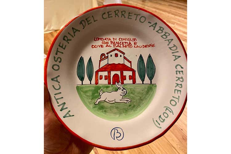 L'Antica Osteria del Cerreto entra a tutti gli effetti tra i ristoranti del Buon Ricordo (Cucina lodigiana di casa 
all'Antica Osteria del Cerreto)