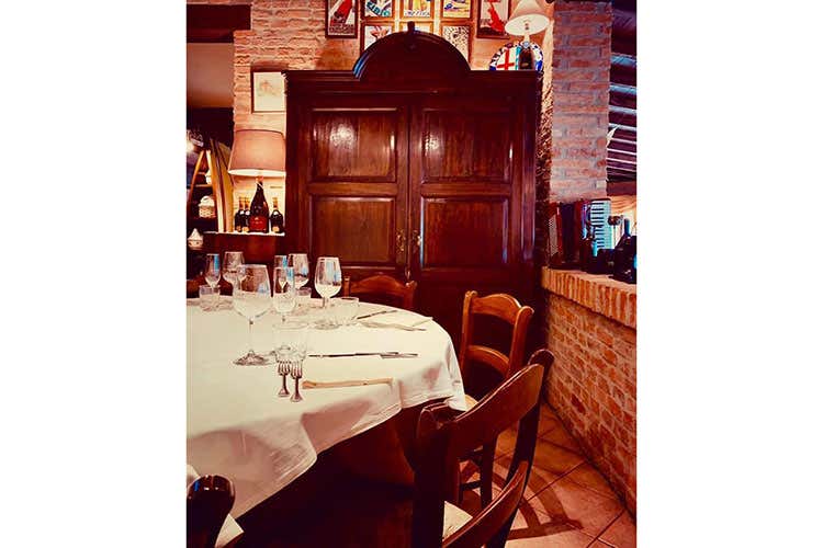 (Cucina lodigiana di casa 
all'Antica Osteria del Cerreto)