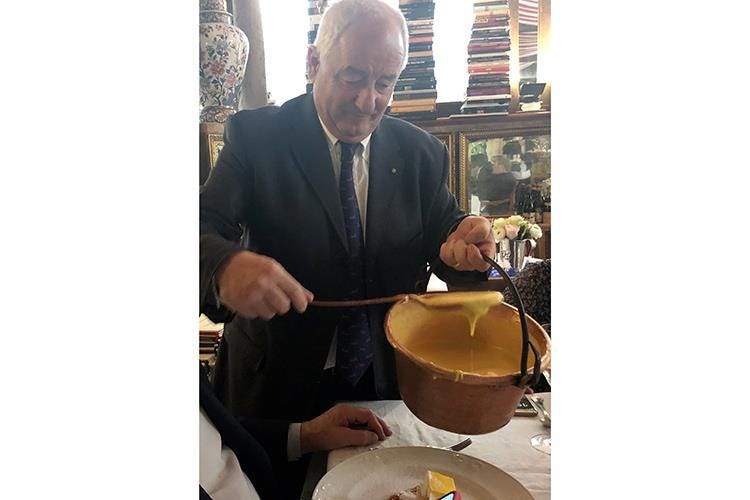 Carlo Tamani (Cucina mantovana “come un tempo” 
da 41 anni al ristorante Ambasciata)