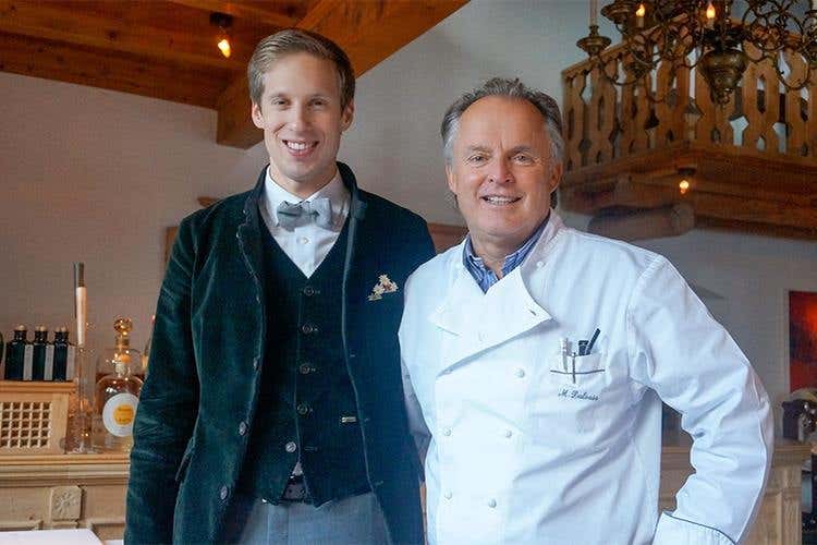 Andrea e Martin Dalsass - Cucina mediterranea al Talvo di St. Moritz La leggerezza nel piatto di Martin Dalsass