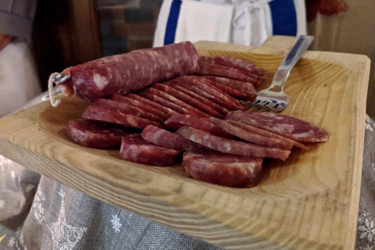 (La cucina sarda secondo Sergio Mei 
Piatti autunnali a Cascina Ovi)