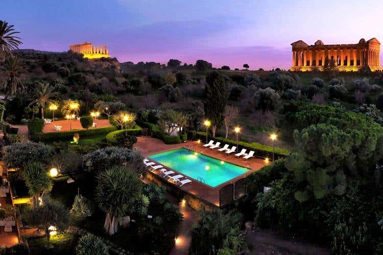 Cucina siciliana km zero al Villa Athena 5 stelle nel cuore della Valle dei Templi