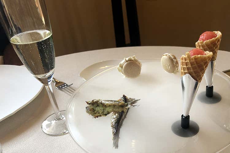 Entrée (Cucina siciliana nel Chianti 
a Il Casale, da Giuseppe Lo Presti)