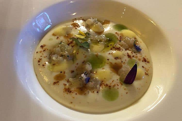 (Cucina toscana... alla brace 
Il tocco di Ortolani a L'Andana)