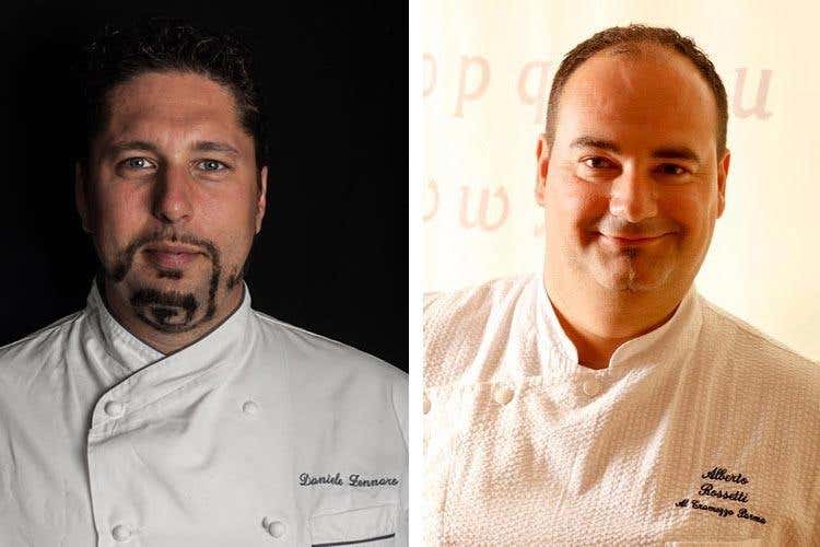 Daniele Zennaro e Alberto Rossetti (Cucina veneziana in chiave moderna 
Il segreto di Rossetti al Canova di Venezia)