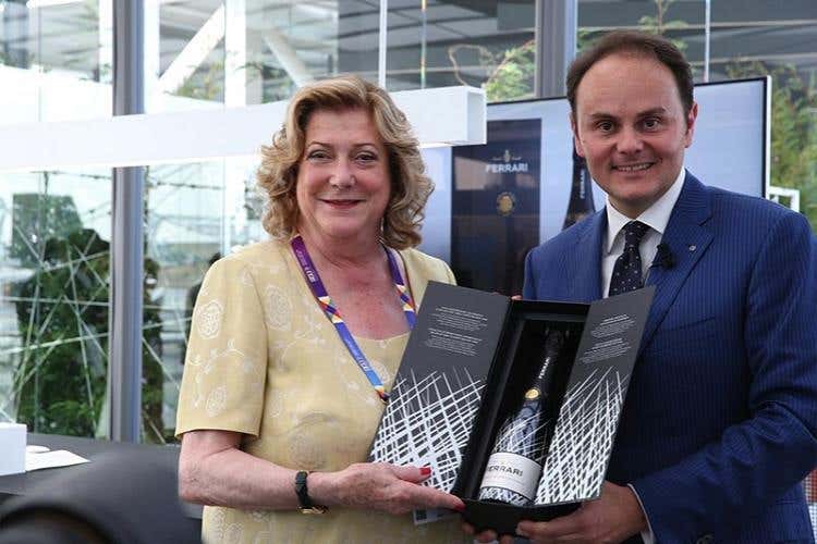 Diana Bracco e Matteo Lunelli
