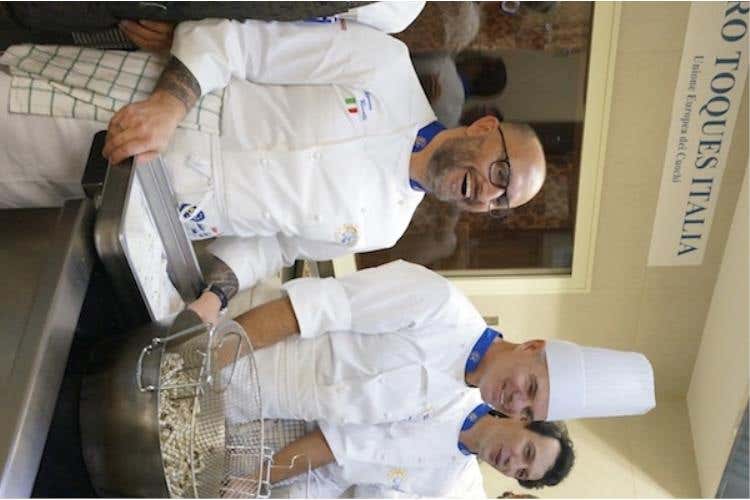 da sinistra: Simone Ciccotti, Enrico Derflingher e Claudio Ceriotti