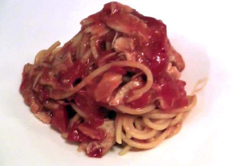 Vermicelli alla ventresca di tonno